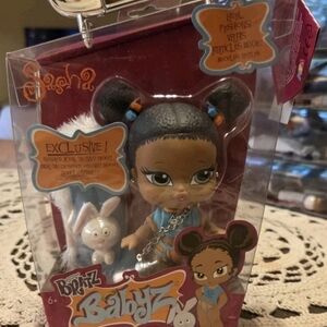 ♡ new bratz babyz sasha collectible fashion doll and pet rabbit ♡